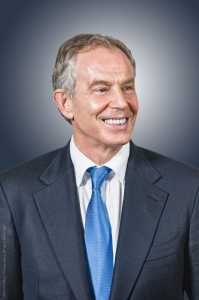 Former Prime Minister Tony Blair by Adrian Wilcox Photography